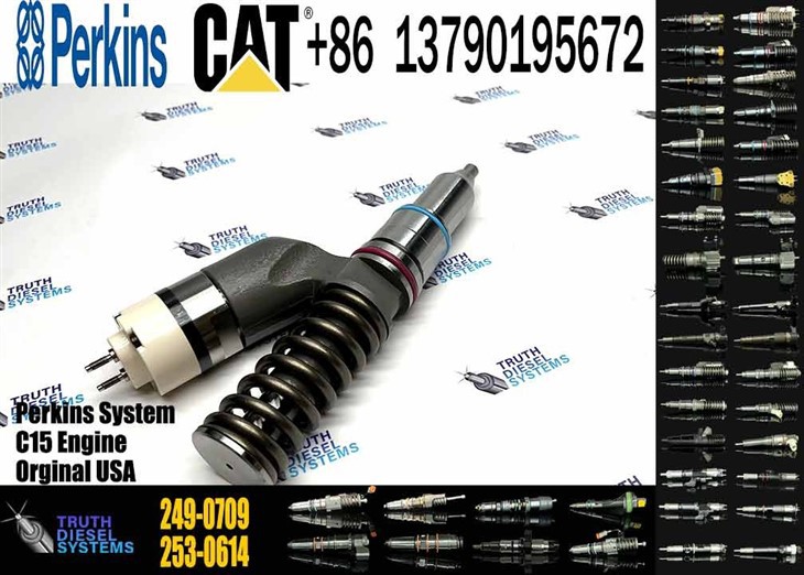Caterpillar Injector C15 Common Rail Diesel Fuel Injector 249-0709 2490709 For Caterpillar CAT C15 C18 Engine Original New Injector price