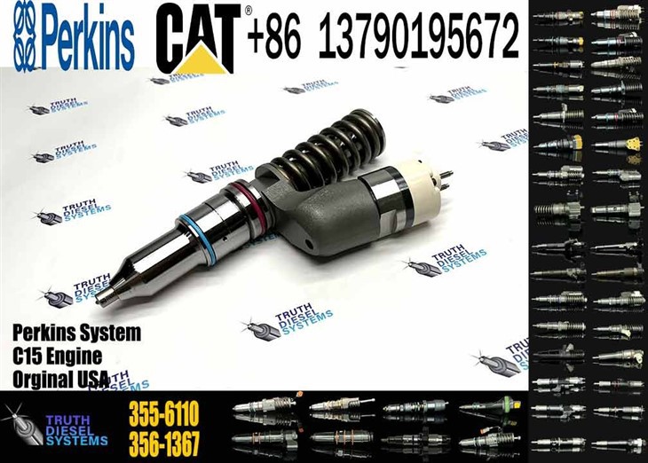 Caterpillar Injector C15 Common Rail Fuel Injector 355-6110 3556110 Injector For Erpillar C13 Diesel Engine Parts Construction Machinery Original New Injector best