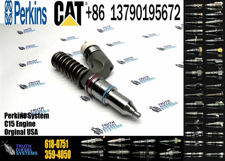 Caterpillar Injector C15 Common Rail Injector 30R-0004 618-0751 For C15 C27 C32 C27 Engine/Tractor D10N D10T D10T2 Loader 990H 990K 6-Month Original New Injector