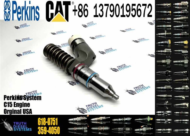 Caterpillar Injector C15 Common Rail Injector 30R-0004 618-0751 For C15 C27 C32 C27 Engine/Tractor D10N D10T D10T2 Loader 990H 990K 6-Month Original New Injector factory