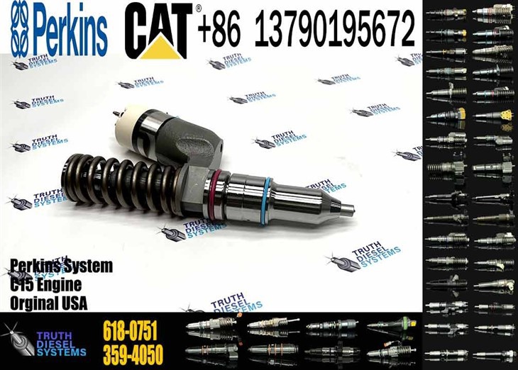 Caterpillar Injector C15 Common Rail Injector 30R-0004 618-0751 For C15 C27 C32 C27 Engine/Tractor D10N D10T D10T2 Loader 990H 990K 6-Month Original New Injector price
