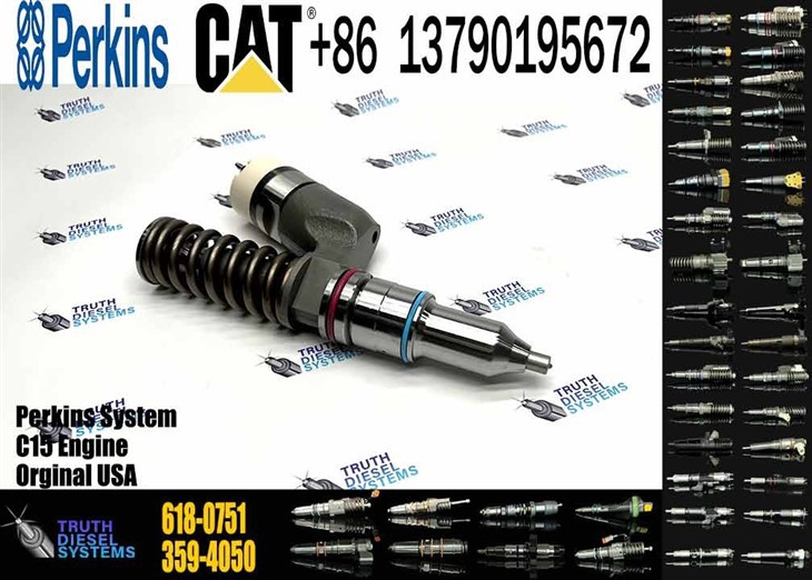 Caterpillar Injector C15 Common Rail Injector 30R-0004 618-0751 For C15 C27 C32 C27 Engine/Tractor D10N D10T D10T2 Loader 990H 990K 6-Month Original New Injector high quality
