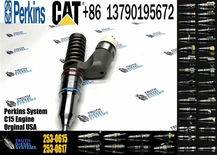 Caterpillar Injector C15 Diesel Fuel Injector 253-0615 2530615 6PCS Fuel Injector 280-0574 291-5911 254-4183 For C15 C18 Excavator Engine Engine Parts Original New Injector price