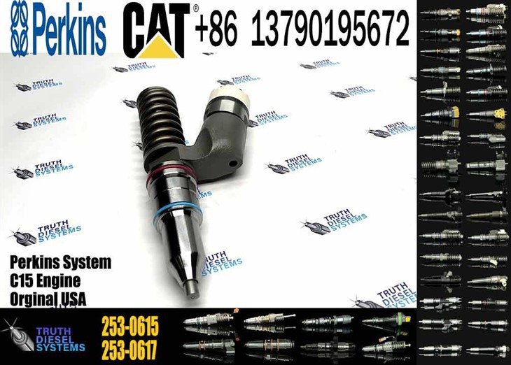 Caterpillar Injector C15 Diesel Fuel Injector 253-0615 2530615 6PCS Fuel Injector 280-0574 291-5911 254-4183 For C15 C18 Excavator Engine Engine Parts Original New Injector suppliers