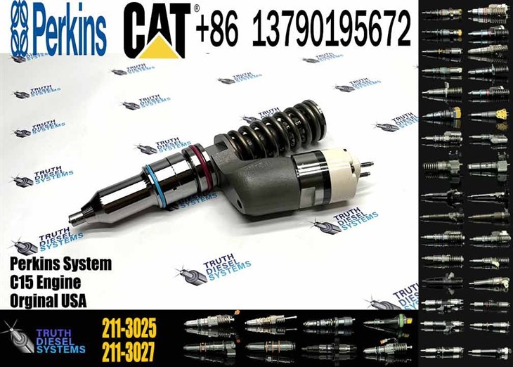 Caterpillar Injector C15 Excavator Parts Fuel Injector 211-3025 200-1117 235-1401 235-1400 For C-15 C16 Engine 211-3025 Original New Injector high quality