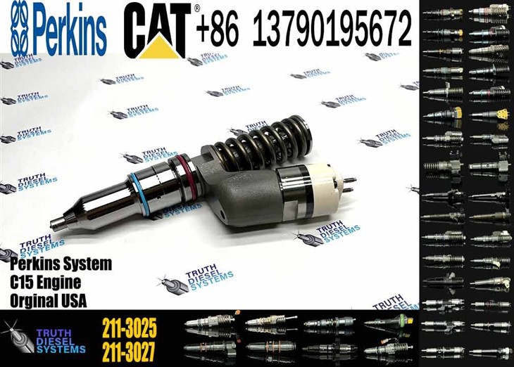 Caterpillar Injector C15 Excavator Parts Fuel Injector 211-3025 200-1117 235-1401 235-1400 For C-15 C16 Engine 211-3025 Original New Injector best