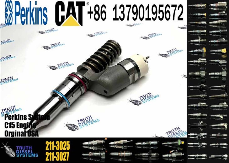 Caterpillar Injector C15 Excavator Parts Fuel Injector 211-3025 200-1117 235-1401 235-1400 For C-15 C16 Engine 211-3025 Original New Injector price