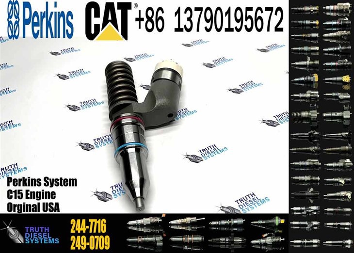 Caterpillar Injector C15 Fuel Injector 244-7716 2447716 For C15 Engine Original New Injector factory