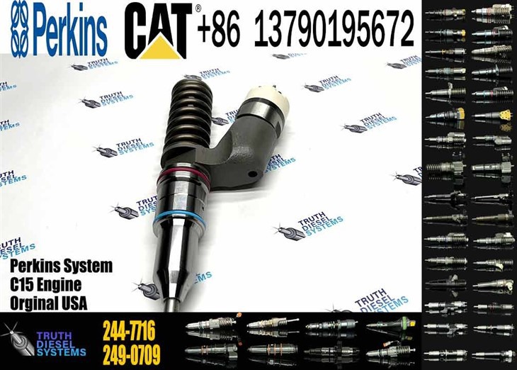 Caterpillar Injector C15 Fuel Injector 244-7716 2447716 For C15 Engine Original New Injector suppliers