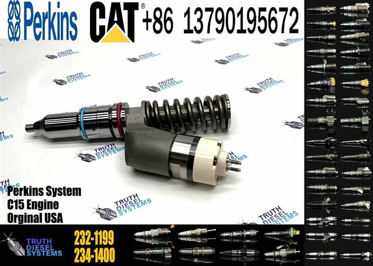 Caterpillar Injector C15 Fuel Injector Assy 232-1199 10R-1273 10R-9236 For C15/C18 Engines China OEM 3 Months Warranty Ready Ship Original New Injector price