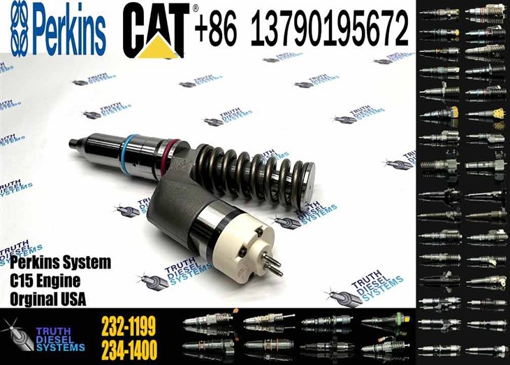 Caterpillar Injector C15 Fuel Injector Assy 232-1199 10R-1273 10R-9236 For C15/C18 Engines China OEM 3 Months Warranty Ready Ship Original New Injector price