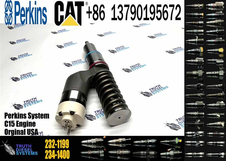Caterpillar Injector C15 Fuel Injector Assy 232-1199 10R-1273 10R-9236 For C15/C18 Engines China OEM 3 Months Warranty Ready Ship Original New Injector