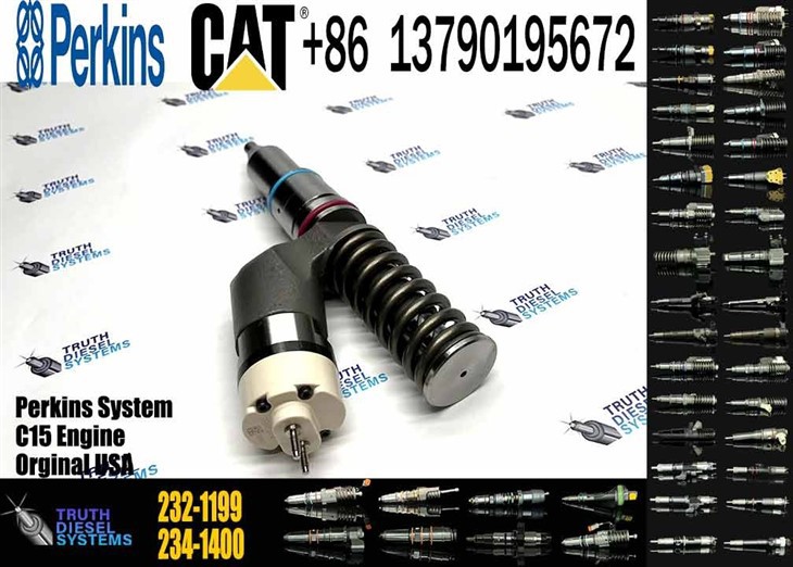Caterpillar Injector C15 Fuel Injector Assy 232-1199 10R-1273 10R-9236 For C15/C18 Engines China OEM 3 Months Warranty Ready Ship Original New Injector best