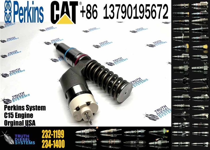 Caterpillar Injector C15 Fuel Injector Assy 232-1199 10R-1273 10R-9236 For C15/C18 Engines China OEM 3 Months Warranty Ready Ship Original New Injector high quality