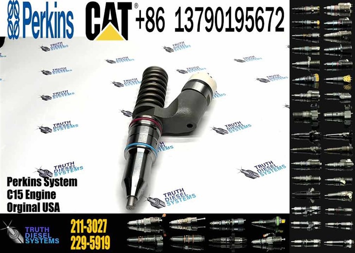 Caterpillar Injector C15 High Quality C15 Diesel Fuel Injector 10R-8501 211-3027 229-5919 234-1400 10R8501 2113027 2295919 2341400 Original New Injector suppliers