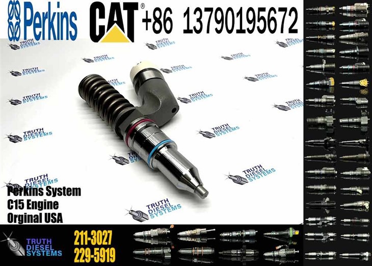 Caterpillar Injector C15 High Quality C15 Diesel Fuel Injector 10R-8501 211-3027 229-5919 234-1400 10R8501 2113027 2295919 2341400 Original New Injector high quality
