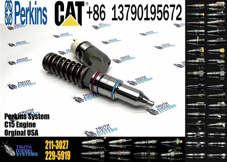 Caterpillar Injector C15 High Quality C15 Diesel Fuel Injector 10R-8501 211-3027 229-5919 234-1400 10R8501 2113027 2295919 2341400 Original New Injector best