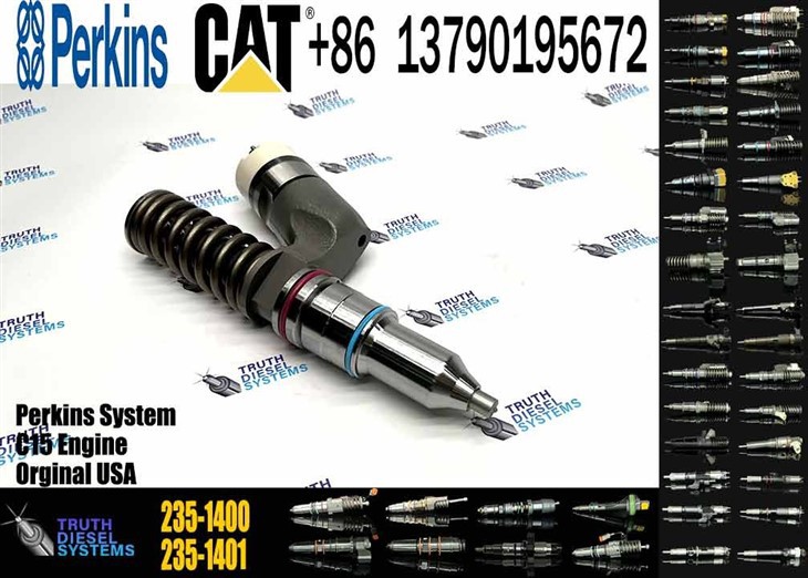Caterpillar Injector C15 High Quality Construction Machinery Parts Fuel Injector 235-1400 2351400 10R-3265 For CAT C15 C18 365C 980H/988H 777D Engine Original New Injector price