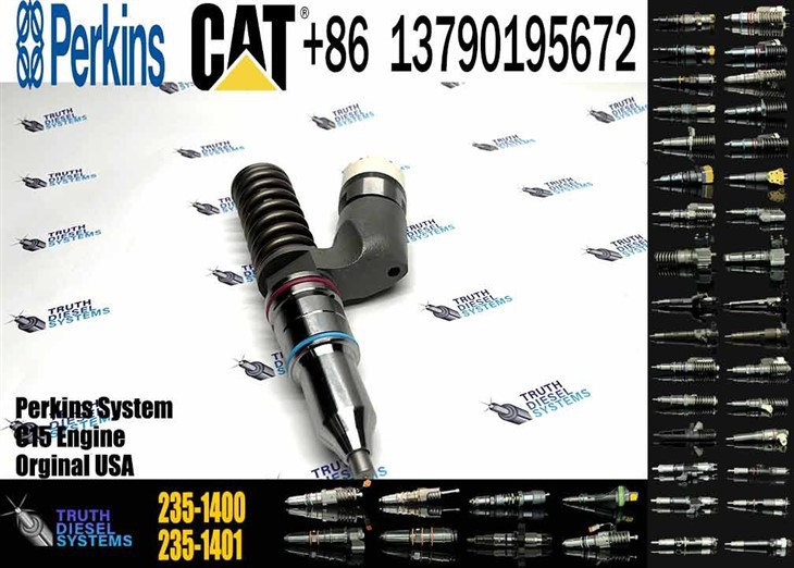 Caterpillar Injector C15 High Quality Construction Machinery Parts Fuel Injector 235-1400 2351400 10R-3265 For CAT C15 C18 365C 980H/988H 777D Engine Original New Injector best