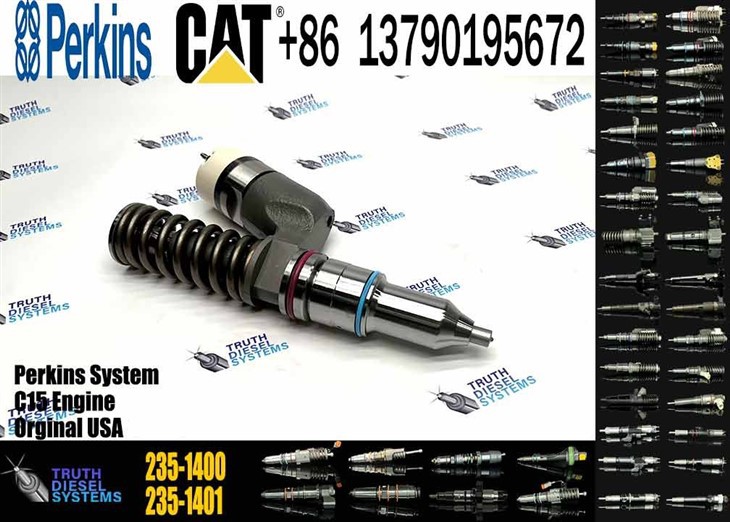 Caterpillar Injector C15 High Quality Construction Machinery Parts Fuel Injector 235-1400 2351400 10R-3265 For CAT C15 C18 365C 980H/988H 777D Engine Original New Injector factory