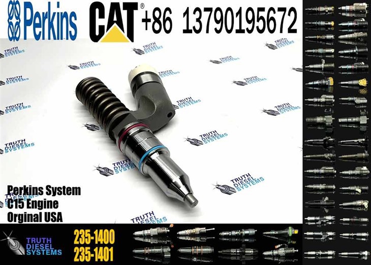 Caterpillar Injector C15 High Quality Construction Machinery Parts Fuel Injector 235-1400 2351400 10R-3265 For CAT C15 C18 365C 980H/988H 777D Engine Original New Injector high quality