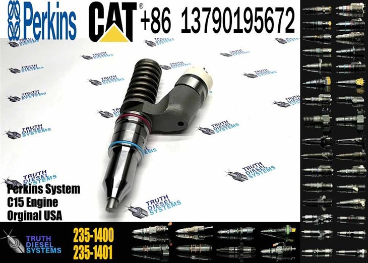 Caterpillar Injector C15 High Quality Construction Machinery Parts Fuel Injector 235-1400 2351400 10R-3265 For CAT C15 C18 365C 980H/988H 777D Engine Original New Injector suppliers
