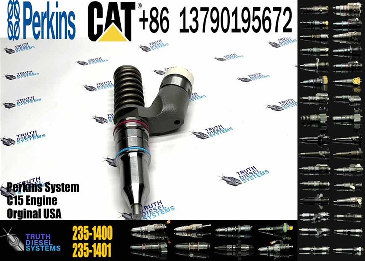 Caterpillar Injector C15 High Quality Construction Machinery Parts Fuel Injector 235-1400 2351400 10R-3265 For CAT C15 C18 365C 980H/988H 777D Engine Original New Injector factory