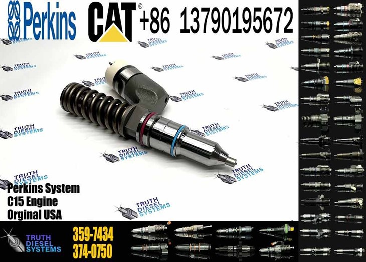 Caterpillar Injector C15 Huida C15/C18 Engine Fuel Injector 359-7434 374-0751 211-3024 With Genuine Packing Original New Injector factory