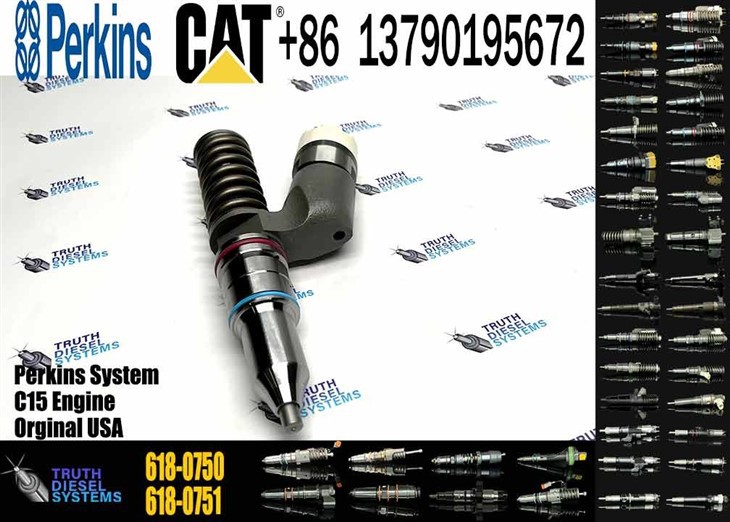 Caterpillar Injector C15 New 618-0750 6180750 10R-3266 10R3266 Common Rail Fuel Injector For C18 Engine Excavator E385C E390D Diesel Parts Original New Injector manufacturers