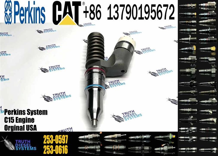 Caterpillar Injector C18 276-8307 10R-7231 253-0597 Diesel Engine Replacement New Remanufactured Injector For Caterpillar Generator SR4 Engine Original New Injector suppliers