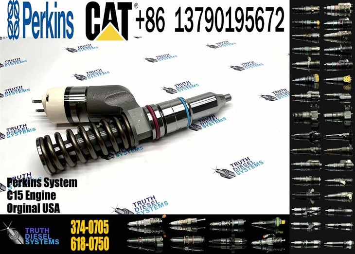 Caterpillar Injector C18 374-0705 Common Rail Fuel Injector 374 0705 3740705 For C18 Engine Part NO.374-0705Original New Injector suppliers
