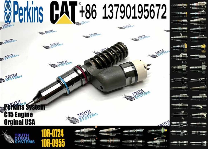 Caterpillar Injector C18 C15/C16/3406E/3456/C18 211-3025 Common Fuel Injector 10R-0955 211-3026 10R-0724 10R-9787 For C15 Engine Excavator Truck Parts Original New Injector best