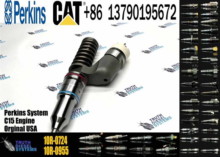 Caterpillar Injector C18 C15/C16/3406E/3456/C18 211-3025 Common Fuel Injector 10R-0955 211-3026 10R-0724 10R-9787 For C15 Engine Excavator Truck Parts Original New Injector high quality