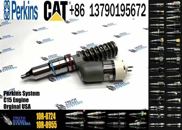 Caterpillar Injector C18 C15/C16/3406E/3456/C18 211-3025 Common Fuel Injector 10R-0955 211-3026 10R-0724 10R-9787 For C15 Engine Excavator Truck Parts Original New Injector factory