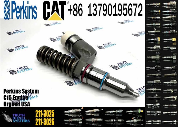 Caterpillar Injector C18 Common Rail Fuel Injector 211-3025 2113025 10R-0955 C15 Engine Diesel Injector Original New Injector high quality