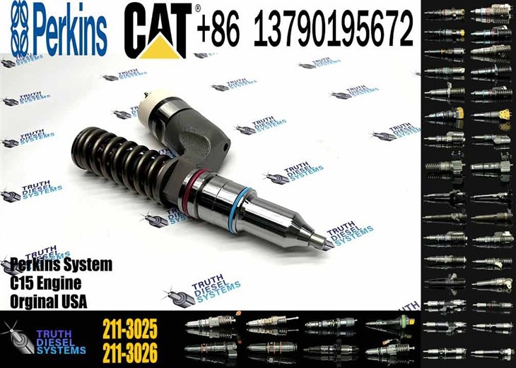 Caterpillar Injector C18 Common Rail Fuel Injector 211-3025 2113025 10R-0955 C15 Engine Diesel Injector Original New Injector best