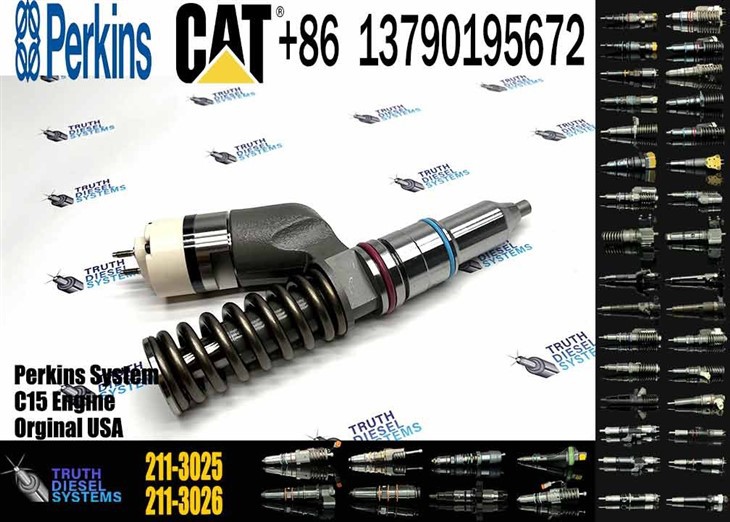 Caterpillar Injector C18 Common Rail Fuel Injector 211-3025 2113025 10R-0955 C15 Engine Diesel Injector Original New Injector best