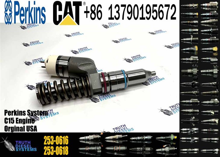 Caterpillar Injector C18 Diesel Fuel Injector C18 C15 Injector 2530616 253-0616 Original New Injector