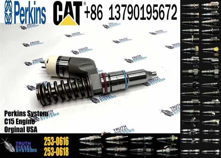 Caterpillar Injector C18 Diesel Fuel Injector C18 C15 Injector 2530616 253-0616 Original New Injector factory