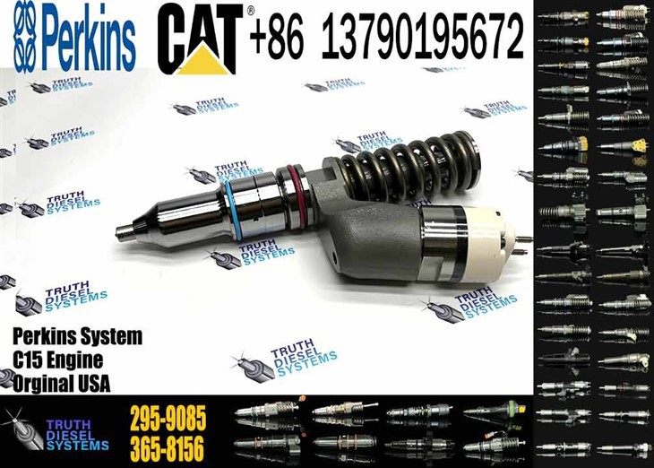 Caterpillar Injector C18 Genuine New Mining Excavator Engine Parts C13 C18 C27 C32 Diesel Engine Fuel Injector 295-9085 2959085 Original New Injector factory