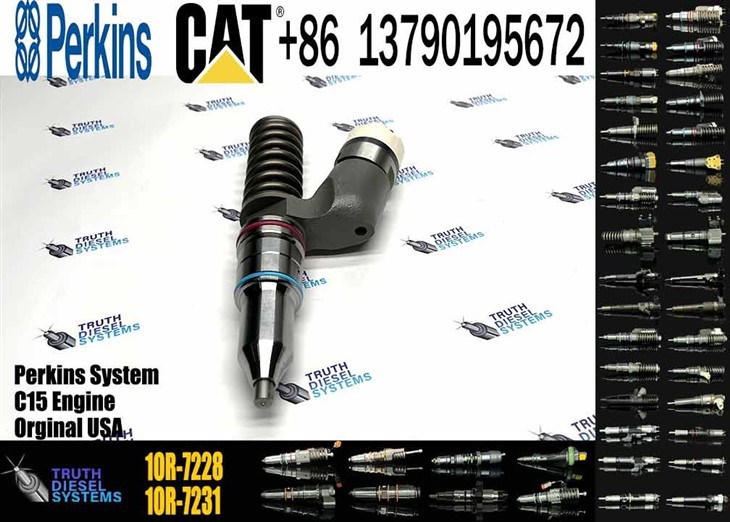 Caterpillar Injector C18 Golden Vidar Hot Sale Remanufactured Diesel Fuel Injector 2113028 10R7228 211-3028 10R-7228 1OR-7228 For CAT Original New Injector best