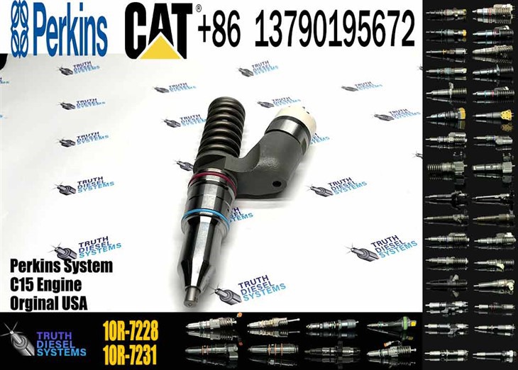 Caterpillar Injector C18 Golden Vidar Hot Sale Remanufactured Diesel Fuel Injector 2113028 10R7228 211-3028 10R-7228 1OR-7228 For CAT Original New Injector