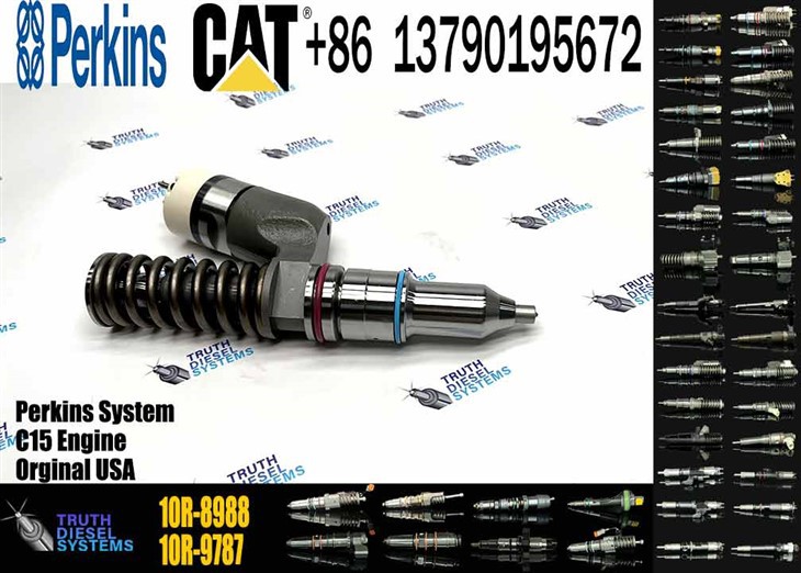Caterpillar Injector C18 High Quality Excavator Parts Diesel EngineFuel Injector 295-9085 10R-8988 Fuel Injector 2959085 10R8988 For Engine C32 C18 C27 Original New Injector