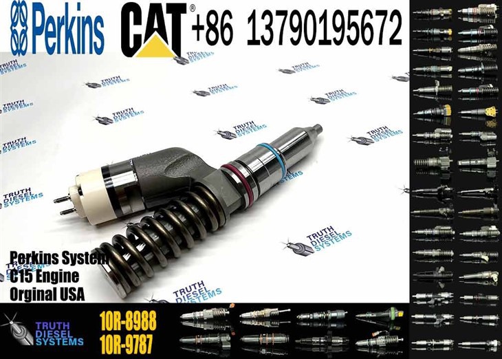 Caterpillar Injector C18 High Quality Excavator Parts Diesel EngineFuel Injector 295-9085 10R-8988 Fuel Injector 2959085 10R8988 For Engine C32 C18 C27 Original New Injector high quality