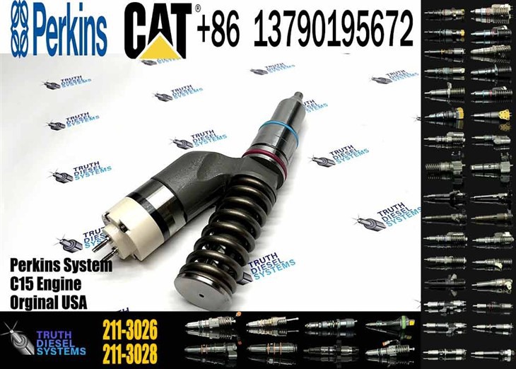 Caterpillar Injector C18 New 211-3026 2113026 10R-9787 10R9787 Common Rail Fuel Injector For C18 Engine Excavator E385C E390D Diesel Parts Original New Injector best
