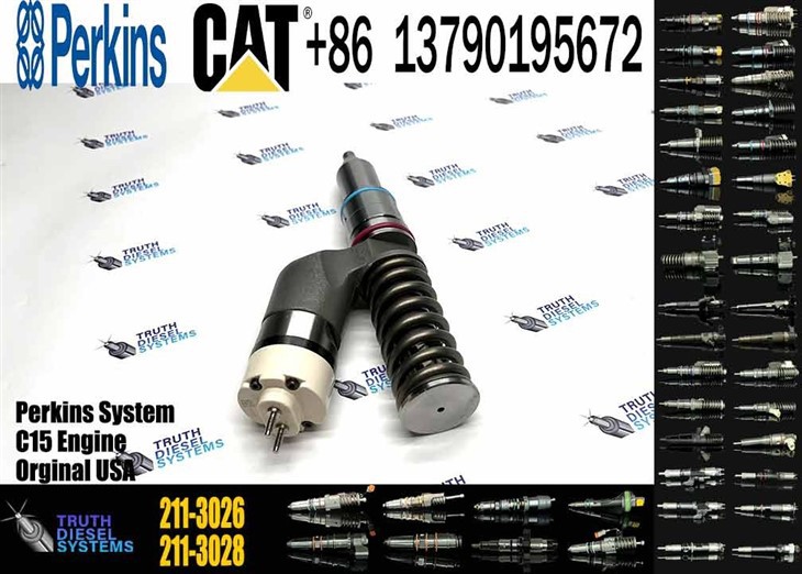 Caterpillar Injector C18 New 211-3026 2113026 10R-9787 10R9787 Common Rail Fuel Injector For C18 Engine Excavator E385C E390D Diesel Parts Original New Injector price