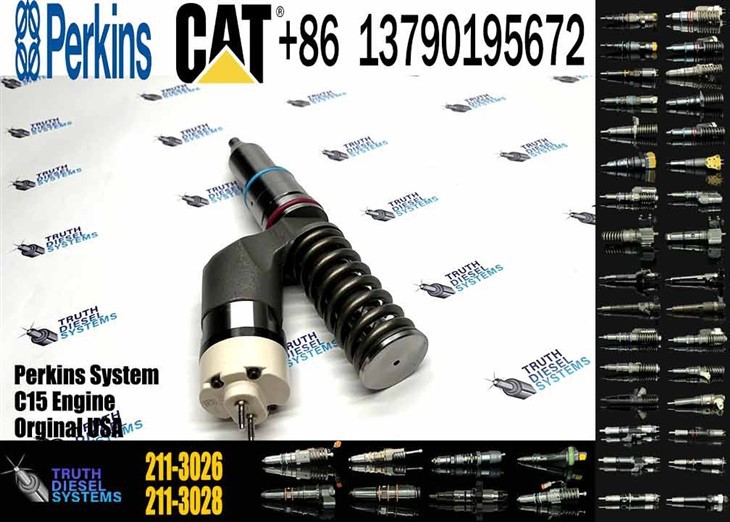 Caterpillar Injector C18 New 211-3026 2113026 10R-9787 10R9787 Common Rail Fuel Injector For C18 Engine Excavator E385C E390D Diesel Parts Original New Injector price