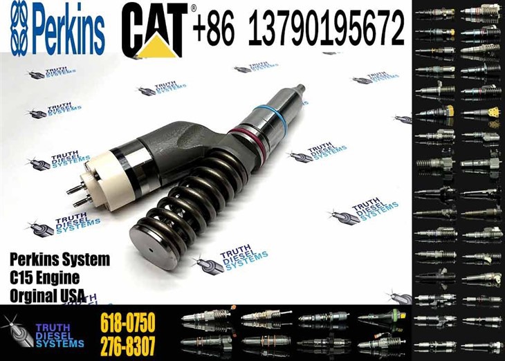 Caterpillar Injector C18 New 618-0750 6180750 10R-3266 10R3266 Common Rail Fuel Injector For C18 Engine Excavator E385C E390D Diesel Parts Original New Injector factory