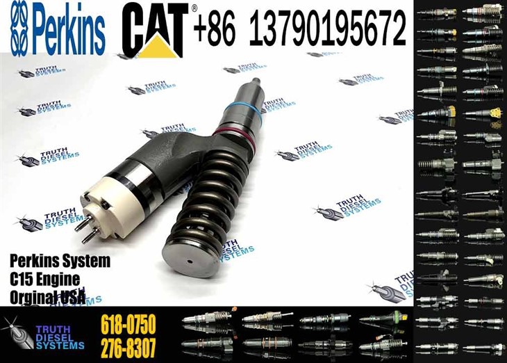 Caterpillar Injector C18 New 618-0750 6180750 10R-3266 10R3266 Common Rail Fuel Injector For C18 Engine Excavator E385C E390D Diesel Parts Original New Injector best