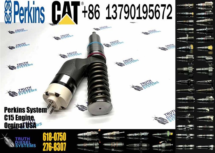 Caterpillar Injector C18 New 618-0750 6180750 10R-3266 10R3266 Common Rail Fuel Injector For C18 Engine Excavator E385C E390D Diesel Parts Original New Injector high quality